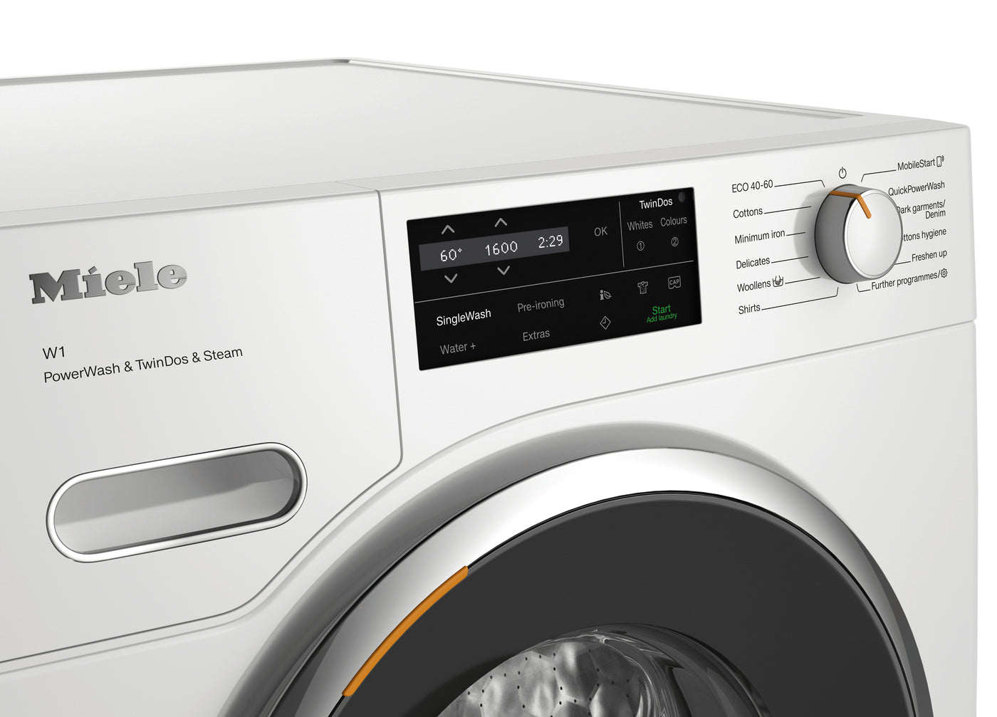 LAVATRIÇE MIELE WWI880WCS PWash & TDos & Steam 9KG