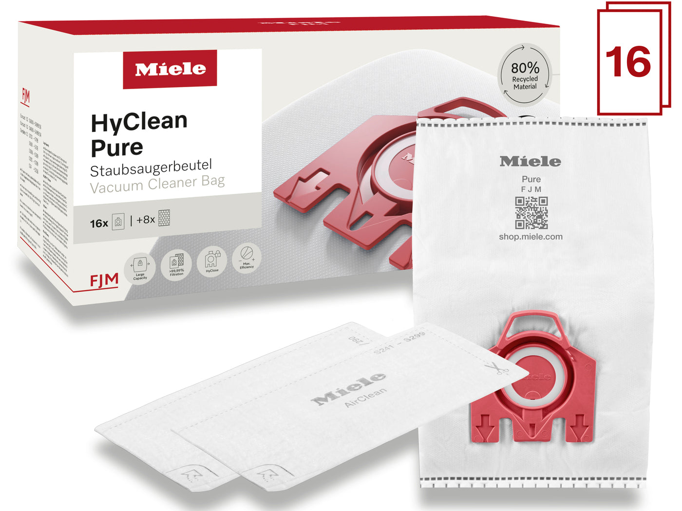 Qese Fshese Miele FJM HYCLEAN PURE XXL