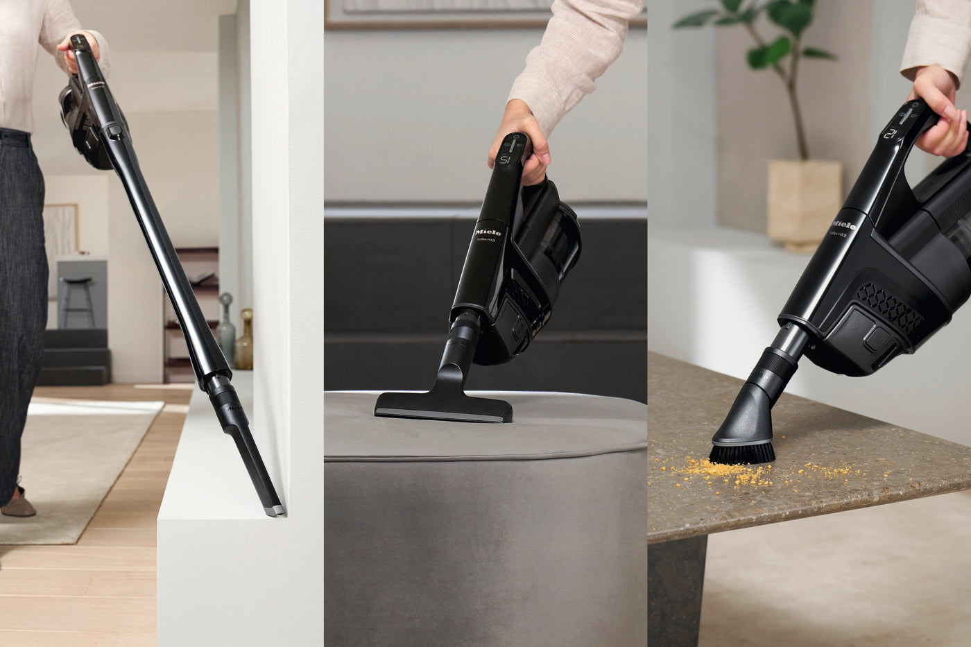 FSHESË MIELE TRIFLEX HX3 Plus Aqua Obsidian Black