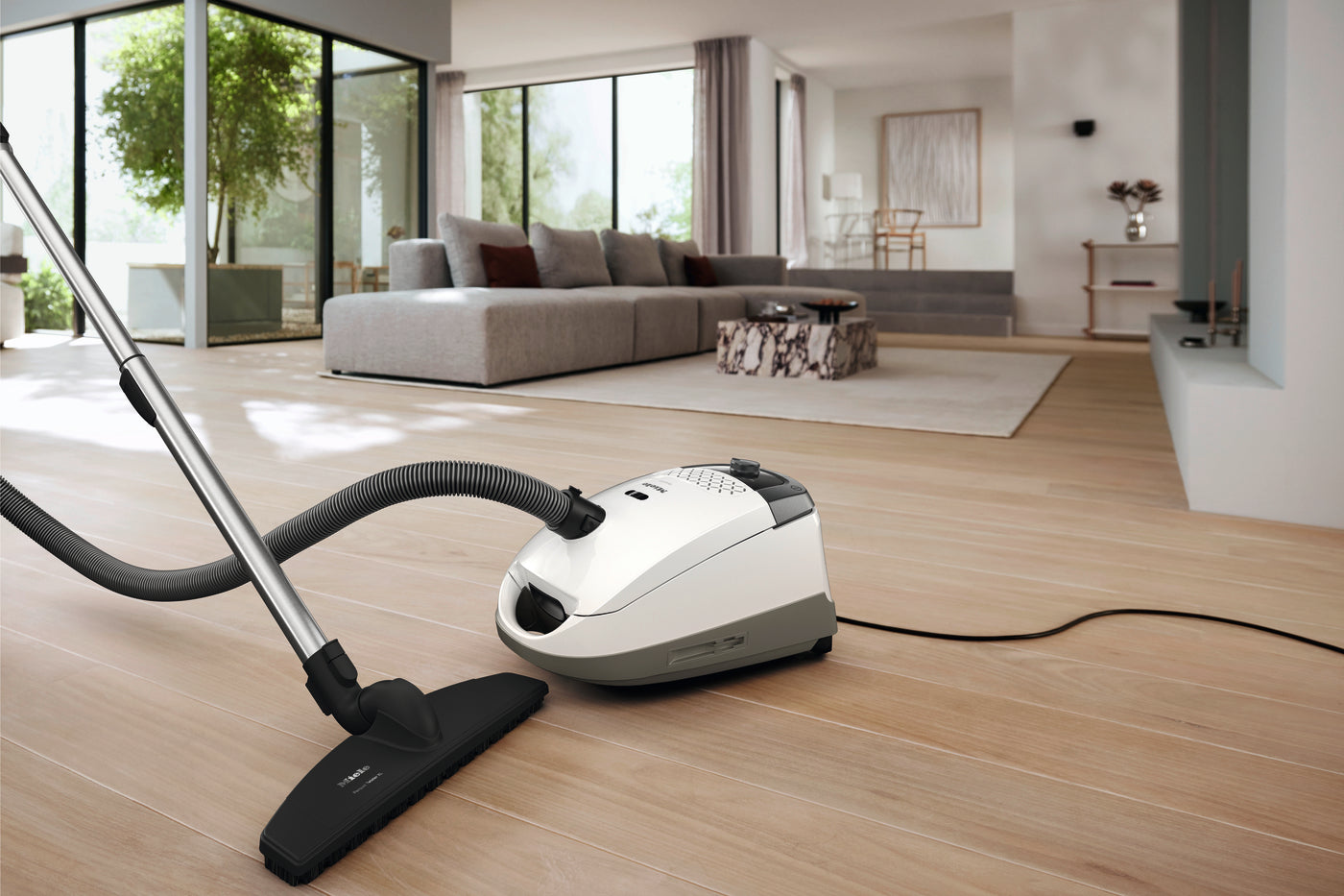 FSHESË MIELE GUARD S1 Parquet Flex Brilliant White
