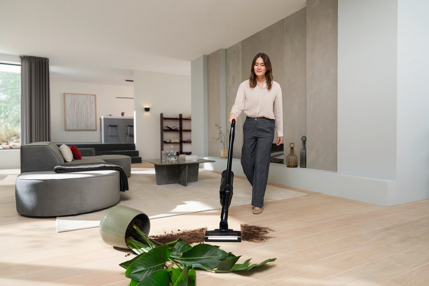 FSHESË MIELE TRIFLEX HX3 Plus Aqua Obsidian Black
