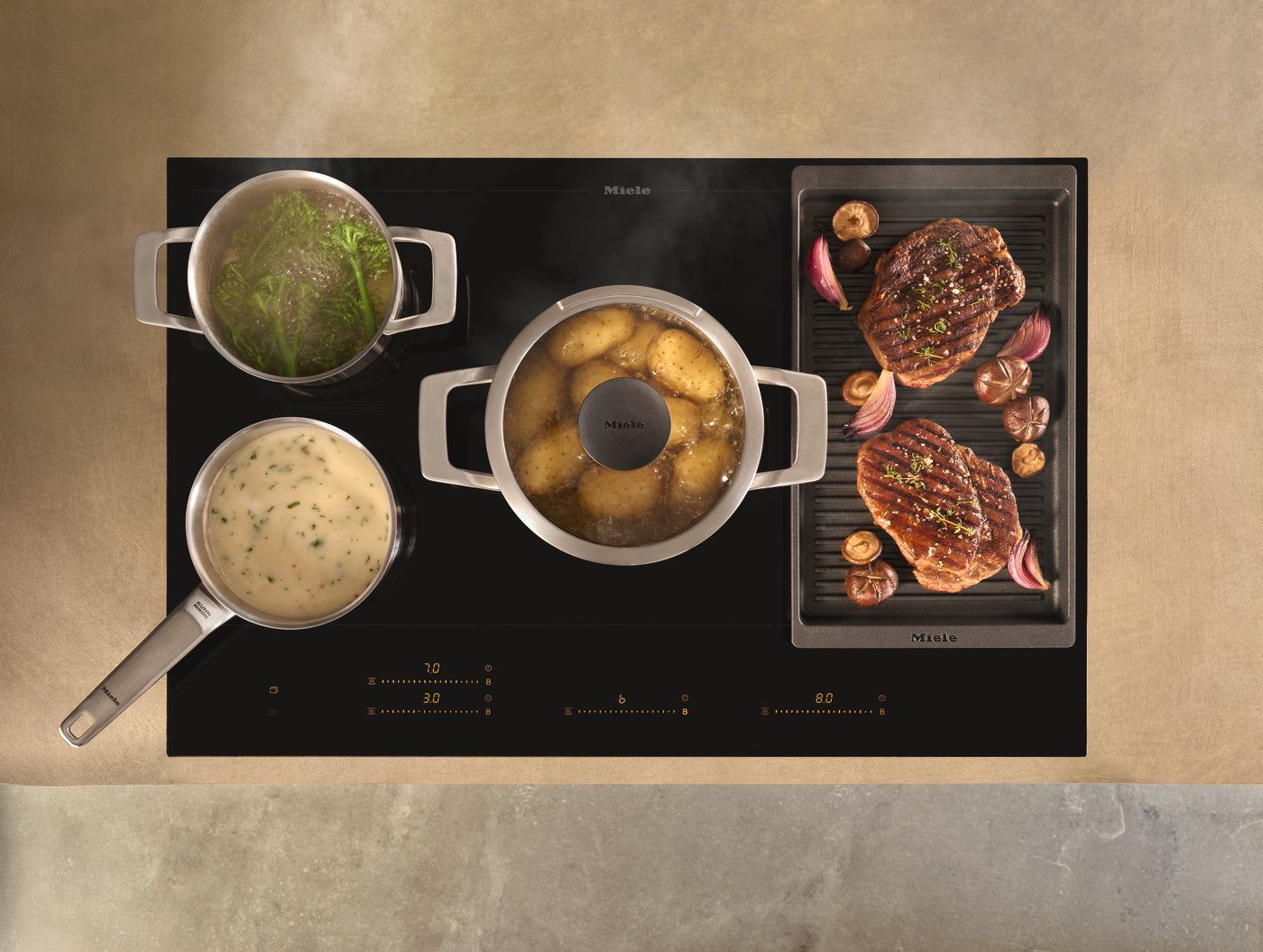 Tavë Miele GGRP Gourmet griddle plate