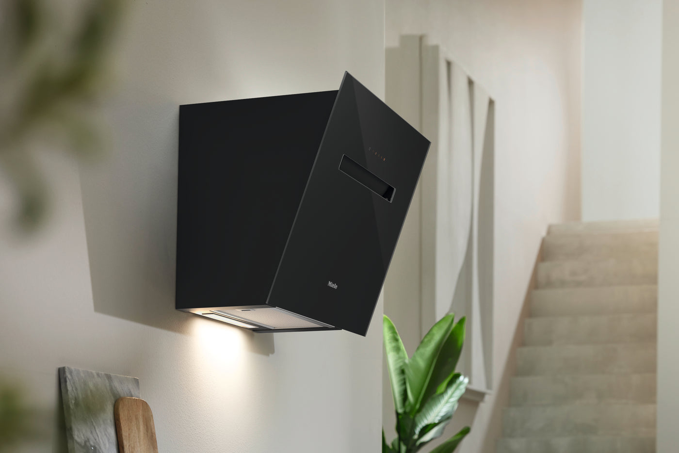 ASPIRATOR MURAL MIELE DAH 1650 D Obsidian Black
