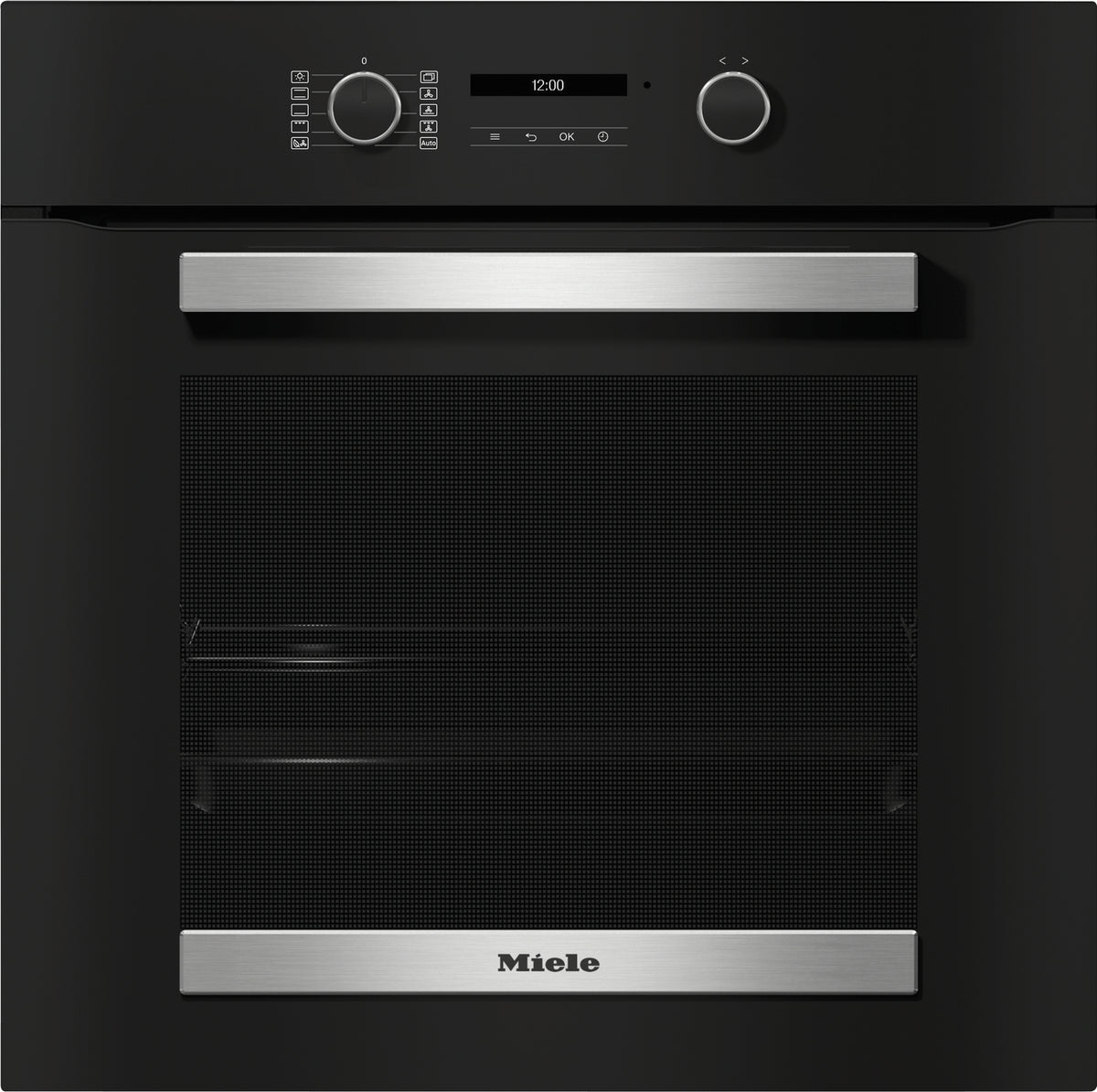 FURRË MIELE H 2465 B Obsidian Black & Stainless Steel